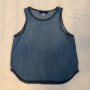 denim, Blue Rain tank top | size: XL